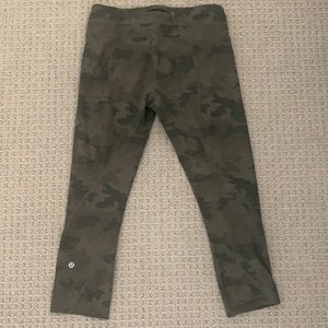 Lululemon Camo Crops